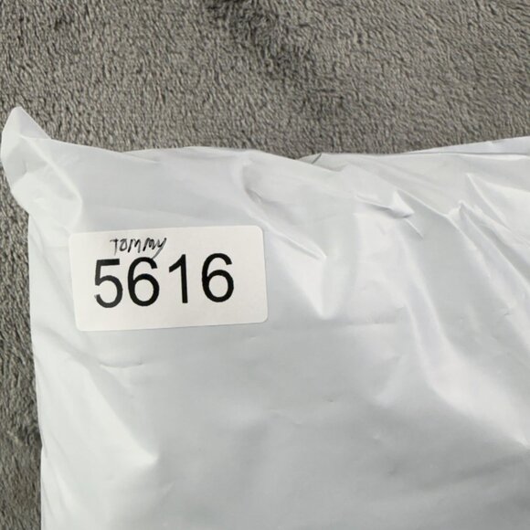 Tommy Hilfiger Jacket Womens Large Denim Stretch Jean Button Up Casual Coat Y2K - Picture 13 of 13